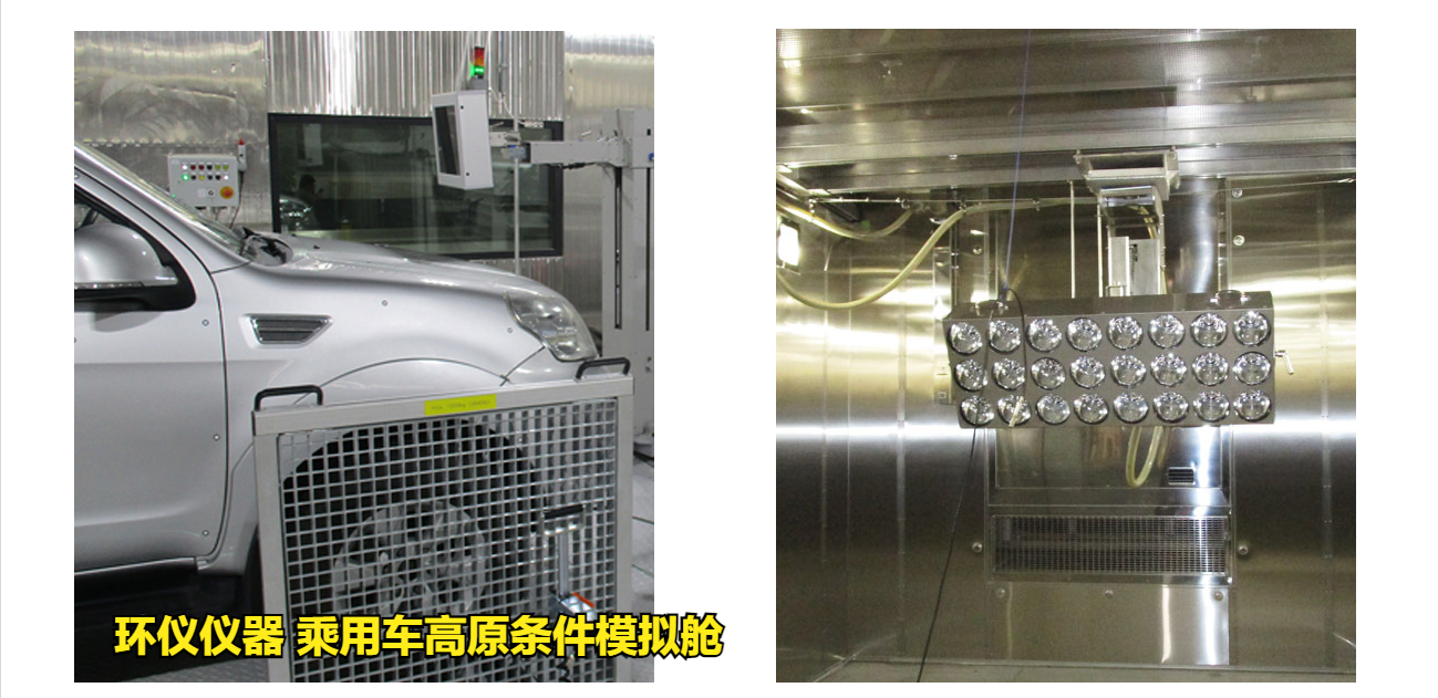 乘用車(chē)高原條件模擬艙的動(dòng)態(tài)加載試驗(yàn)(圖2)