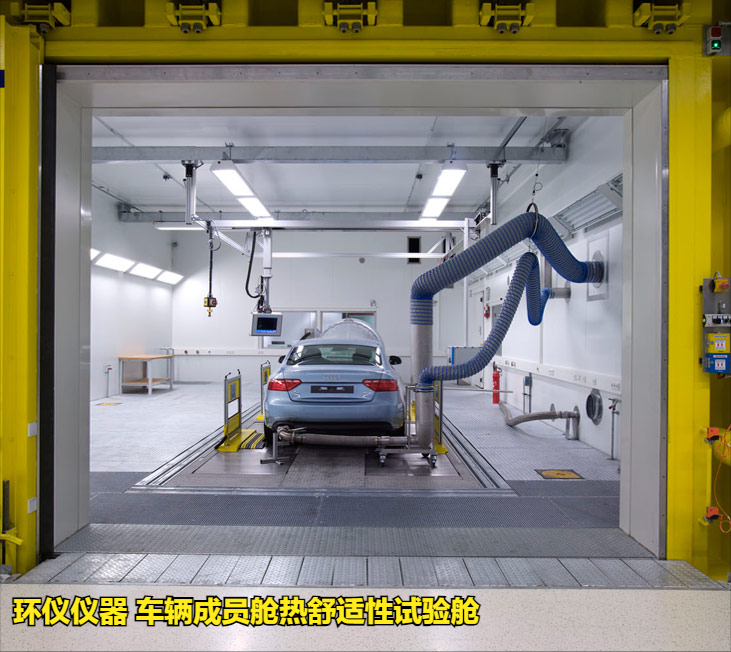 車輛成員艙熱舒適性試驗艙的舒適性模擬試驗