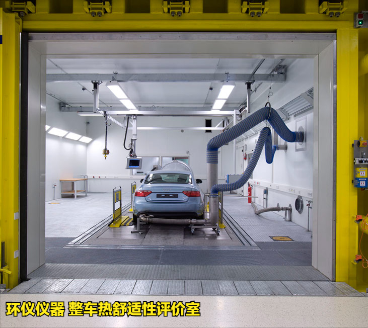 整車熱舒適性評價室的試驗應用